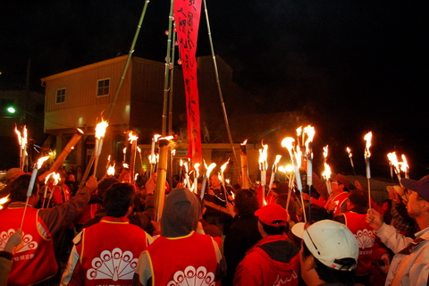 2007清境火把節,居民團結總動員